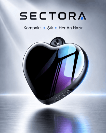 SECTORA™ - Kompakt Ses Kayıt Cihazı