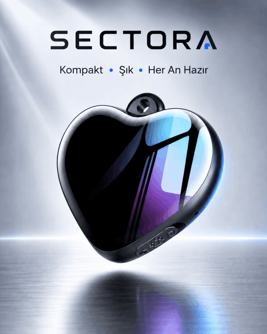 SECTORA™ - Kompakt Ses Kayıt Cihazı