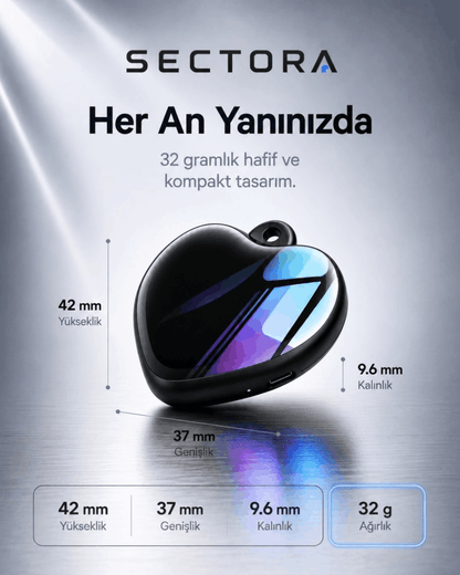SECTORA™ - Kompakt Ses Kayıt Cihazı